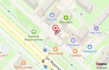 Киоск по продаже хлебобулочных изделий на улице 15-й микрорайон на карте