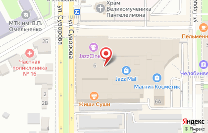 Ресторан быстрого питания CityFood в Ленинском районе на карте