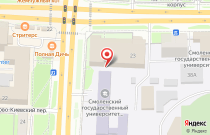Светодиодный экран от Парадигма на карте
