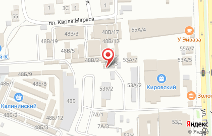 Кафе Лотос на Калинина на карте