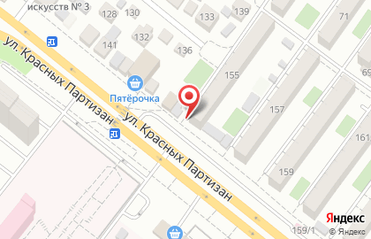 Цифровая фотолаборатория Фотостиль-Краснодар на улице Красных Партизан на карте