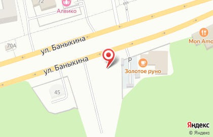 Престиж-Авто на улице Баныкина на карте