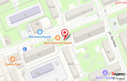 Киоск хлебобулочных изделий Муромский хлебокомбинат на Советской улице на карте