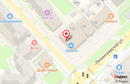 Инженерная сантехника на улице Ленинградской на карте