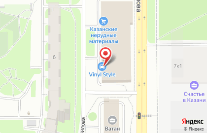 Официальный представитель VEKA Волжско-Камский оконный завод в Ново-Савиновском районе на карте