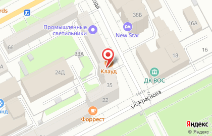 Кофейня Кофеин на улице Газеты Звезда на карте