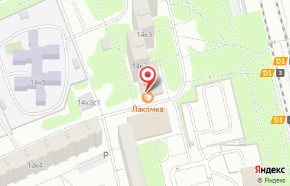 Пекарня Маковка в Восточном Дегунино на карте