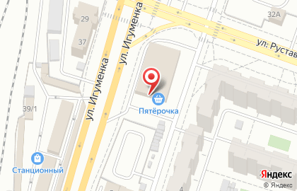 Супермаркет Перекресток в Ленинском районе на карте