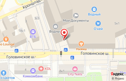 Кофейня Coffee Berry на Головинском шоссе на карте