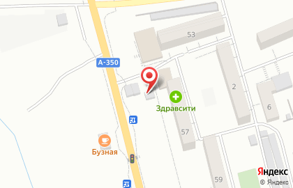 Магазин овощей и фруктов в Ингодинском районе на карте