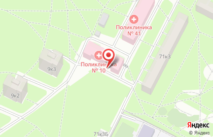 Бассейн в Санкт-Петербурге на карте