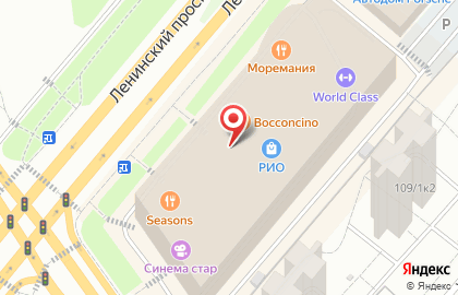 Салон обуви Rendez-Vous на Проспекте Вернадского на карте