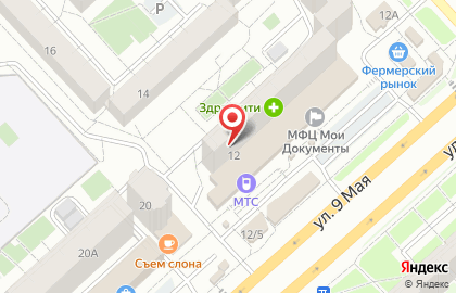 Многофункциональный центр в Красноярске на карте