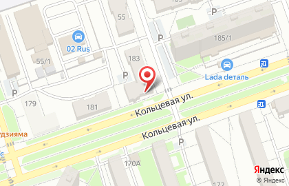 Парикмахерская в Уфе на карте