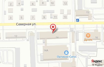 Магазин автозапчастей Auto3n на Северной улице на карте