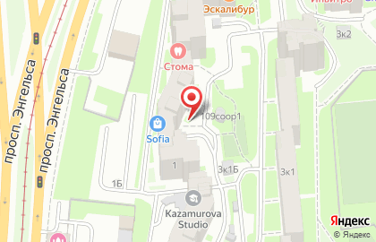 Центр Натальи Бантеевой на карте