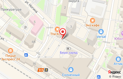 Магазин Aura на улице Ногина на карте