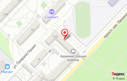 Экономический отдел в Краснооктябрьском районе на карте