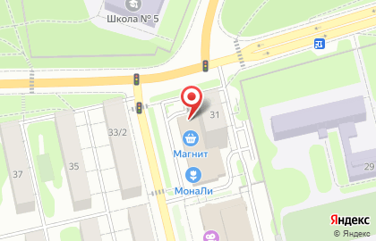 Супермаркет Магнит в Москве на карте