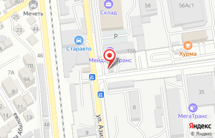 Гастроном в Махачкале на карте