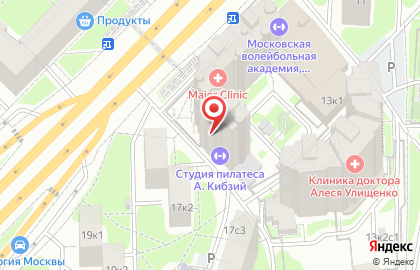 Факультет медицинского права на карте