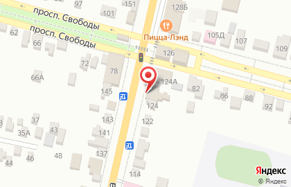 Магазин овощей и фруктов на улице Гагарина на карте