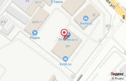 74Колеса.RU на карте