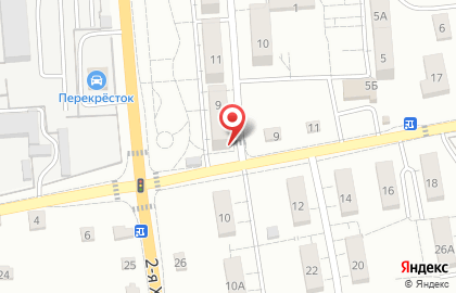Продовольственный магазин На Горького на карте