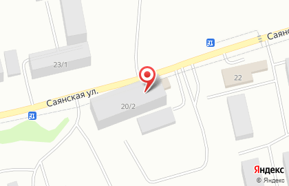 СТО Лидер на Саянской улице на карте