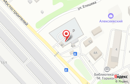 Автостоянка в Кургане на карте