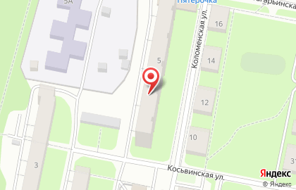 Аптека Планета Здоровья на Коломенской улице, 5 на карте