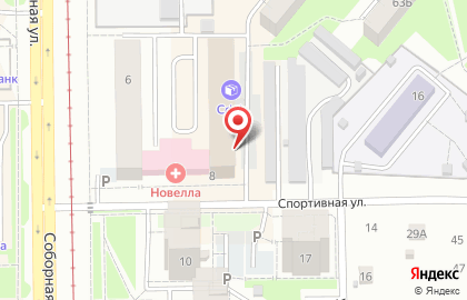 Сеть специализированных приемных пунктов химчистки на карте