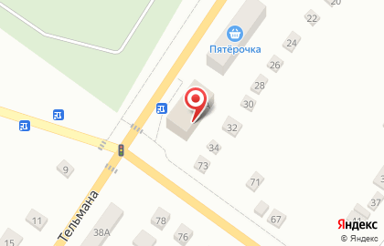 Салон оптики Глазомер на улице Тельмана на карте