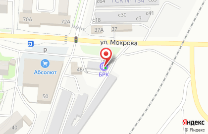 БРК в Октябрьском районе на карте