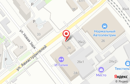 1 отряд ФПС по Новосибирской области, ФКУ Пожарная часть №19 на карте