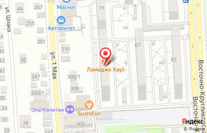 Магазин Мишутка на Восточно-Кругликовской улице на карте