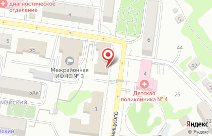 Магазин нижнего белья и колготок Медея на карте