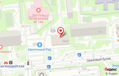 ВетПро на Ореховом бульваре на карте