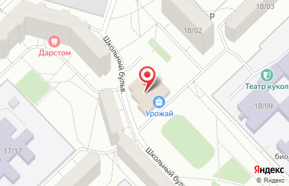 Торговый центр Урожай в Казани на карте