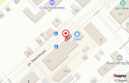 Торгово-сервисная компания Техносервис на улице Революции на карте