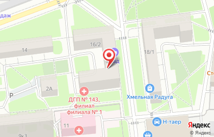 Кофейня CofeFest в Нижегородском районе на карте