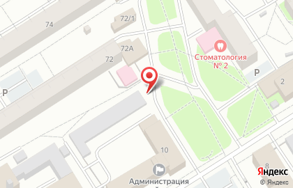 Продуктовый магазин в Сургуте на карте