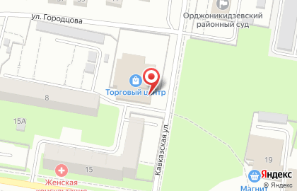 Супермаркет Лион в Орджоникидзевском районе на карте