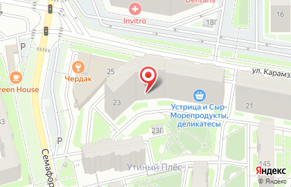 Магазин хозтоваров ВАРИАНТ в Свердловском районе на карте