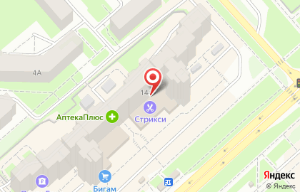 Туристическое бюро Сильвер на улице Ленинградской на карте