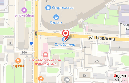 Айкрафт на улице Павлова на карте