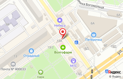 Евросеть в Тракторозаводском районе на карте