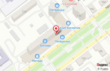 Магазин-кулинария Знакомый пекарь на проспекте Юных Пионеров на карте