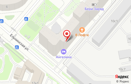 Отель Ангелина на карте