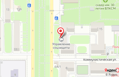 Отдел социальной защиты населения по г. Новомосковску на карте